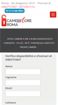 Mobile Screenshot of camereaoreroma.com
